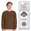 Hanes Unisex EcoSmart Crewneck Sweatshirt - P160 - Image 4