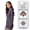 Hanes Authentic Long Sleeve T-Shirt - Image 4