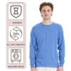 Hanes Unisex Essential-T Long Sleeve T-Shirt - Image 5
