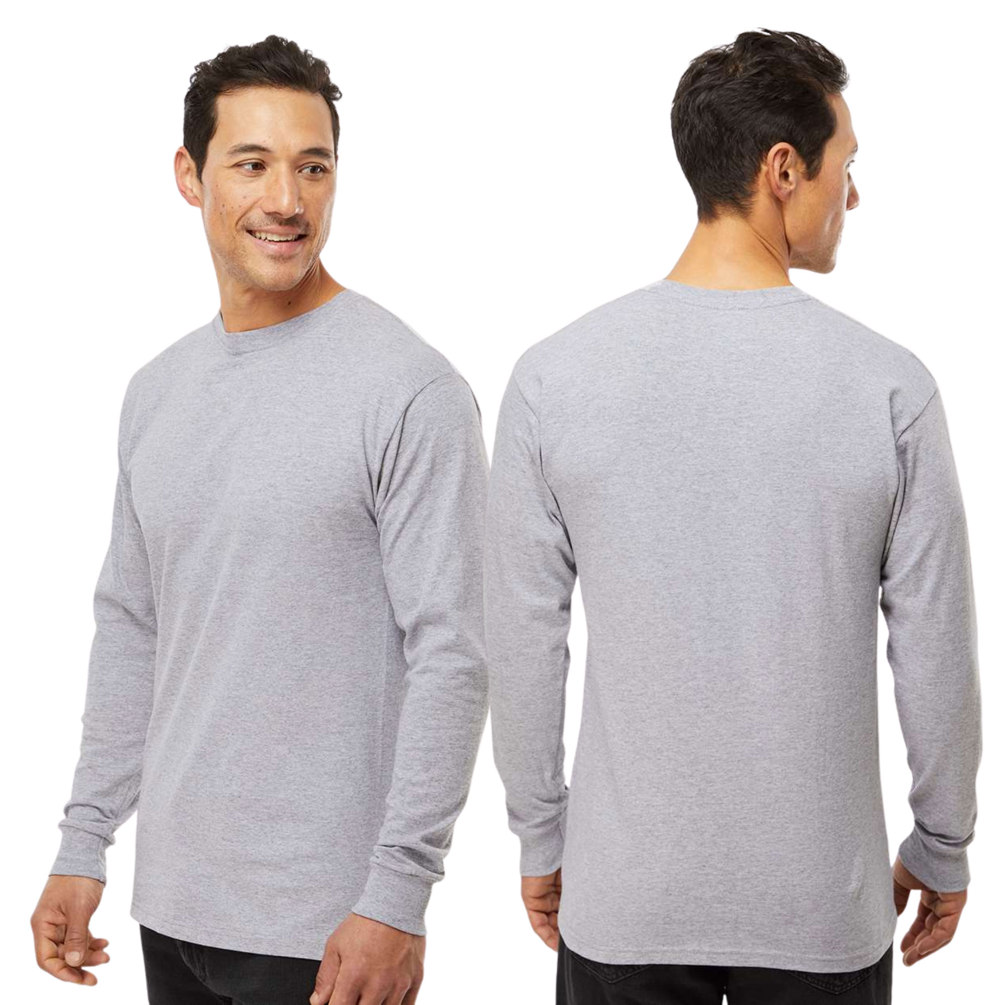 M&O Men's Gold Soft Touch Long Sleeve T-Shirt