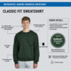 JERZEES Unisex NuBlend Crewneck Sweatshirt - Image 5