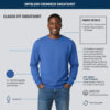 Gildan Men's DryBlend Crewneck Sweatshirt - Image 6