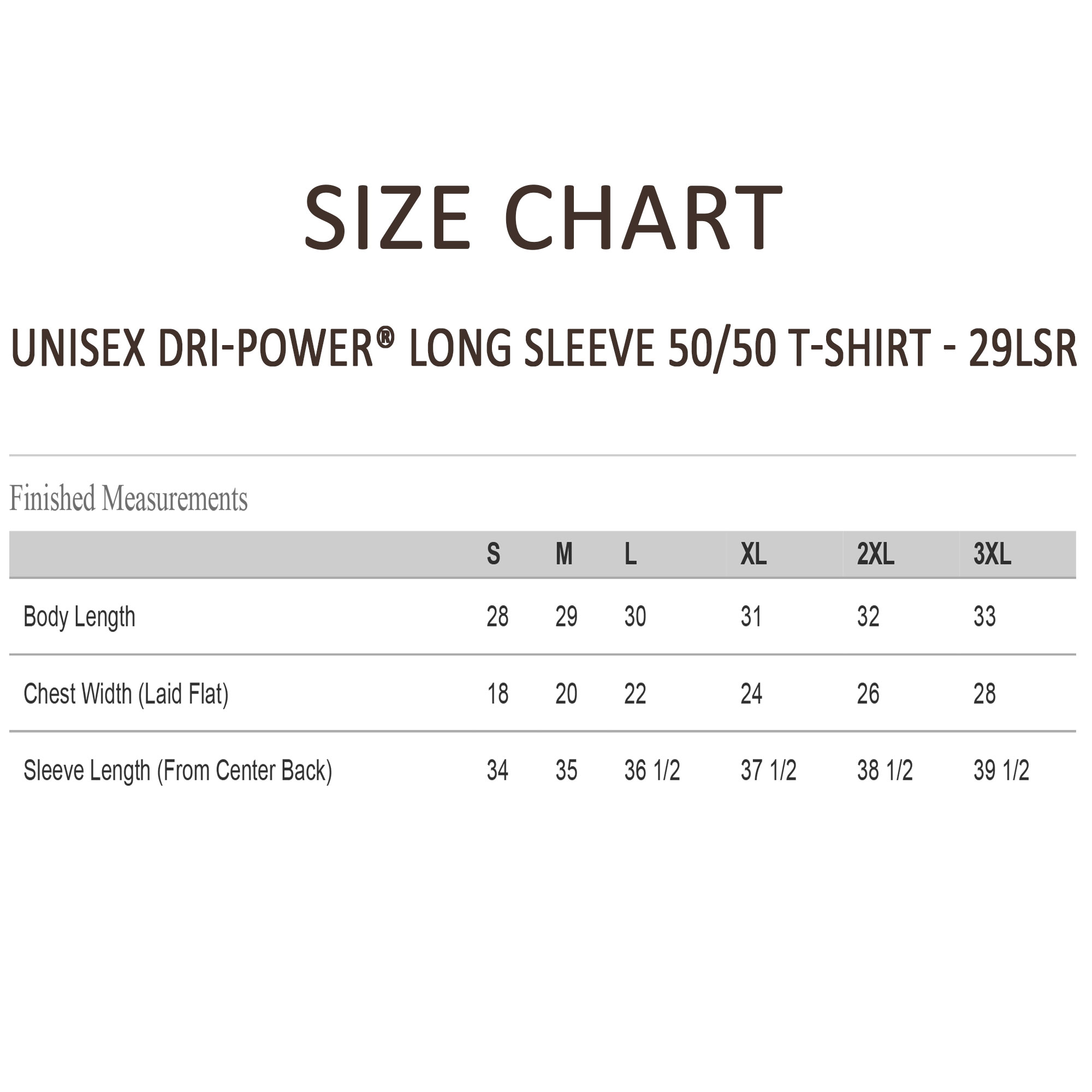 JERZEES Unisex Dri-Power Long Sleeve 50/50 T-Shirt - Image 2