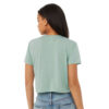 BELLA + CANVAS Women’s Flowy Crop Tee - Image 3