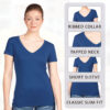 Next Level Women's Ideal V-Neck T-Shirt - 1540 - Image 3