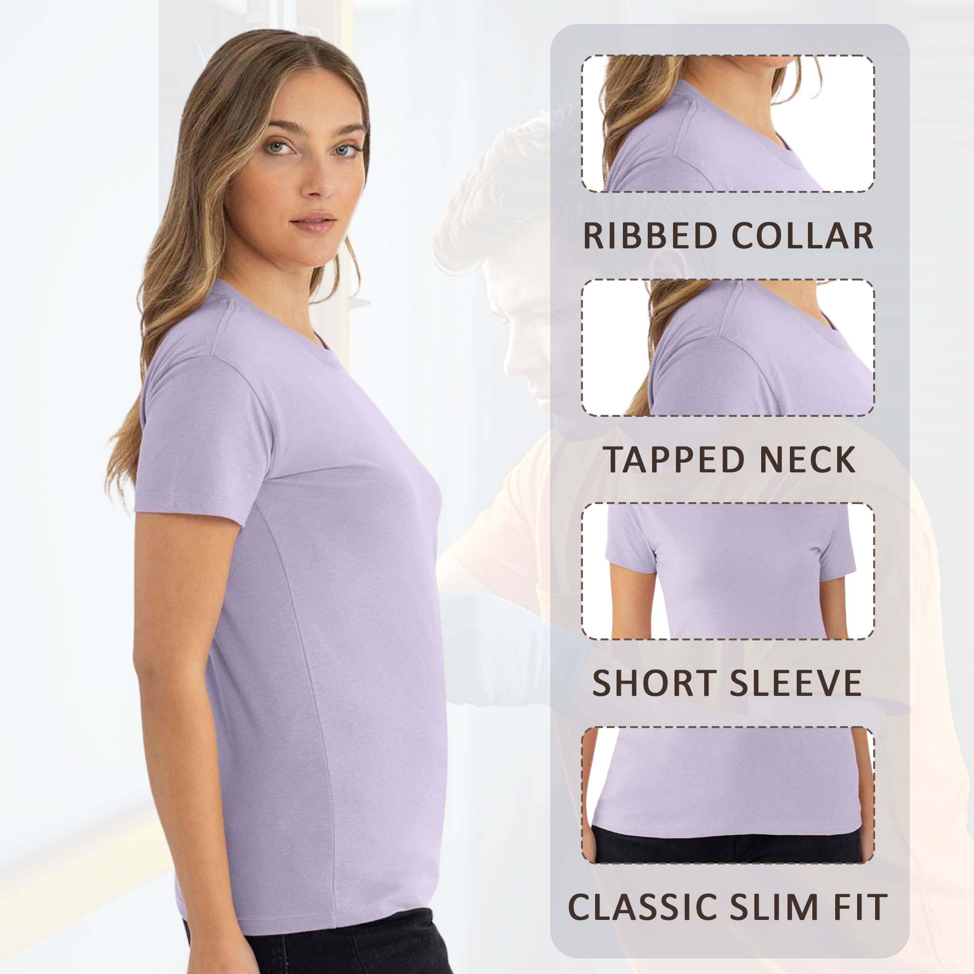 Next Level Women's Cotton Relaxed T-Shirt - Image 3