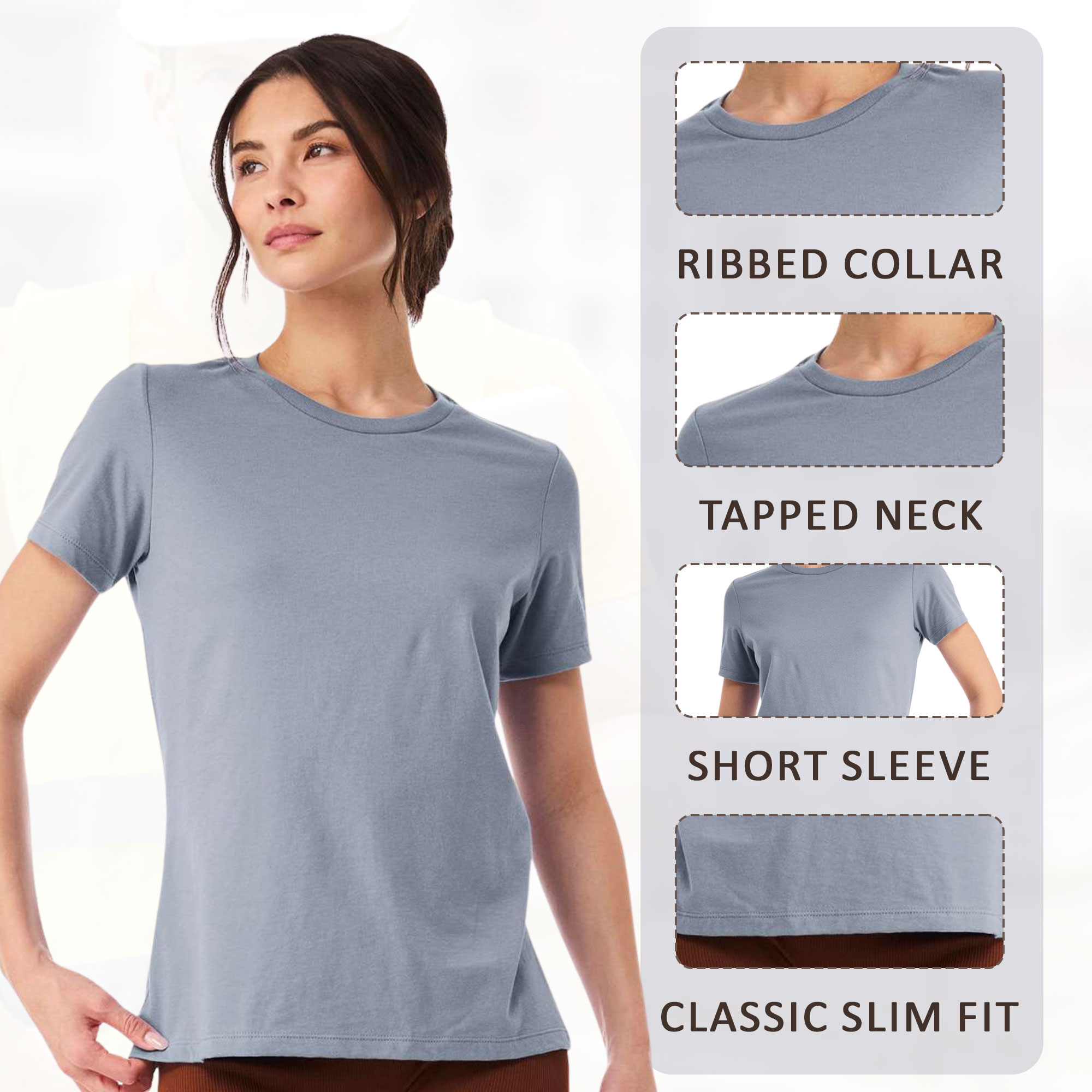 BELLA + CANVAS Women’s Relaxed Jersey Tee - Image 6