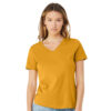 BELLA + CANVAS Women’s Relaxed Jersey V-Neck Tee - Image 4