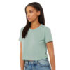 BELLA + CANVAS Women’s Flowy Crop Tee - Image 4