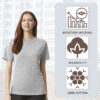 American Apparel Women's Heavyweight Cotton Tee - 1301 - Image 4