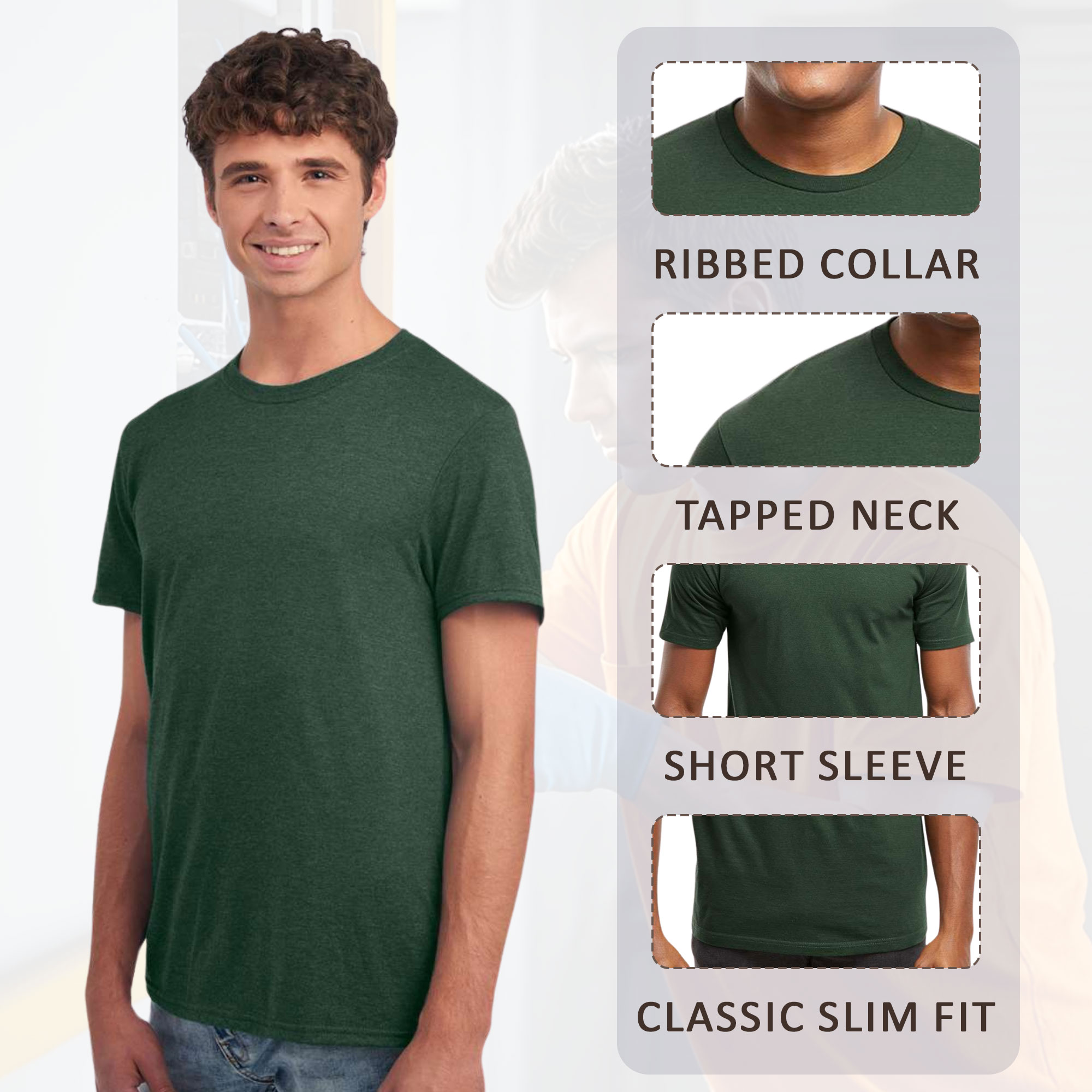 American Apparel Unisex CVC Tee - Image 4