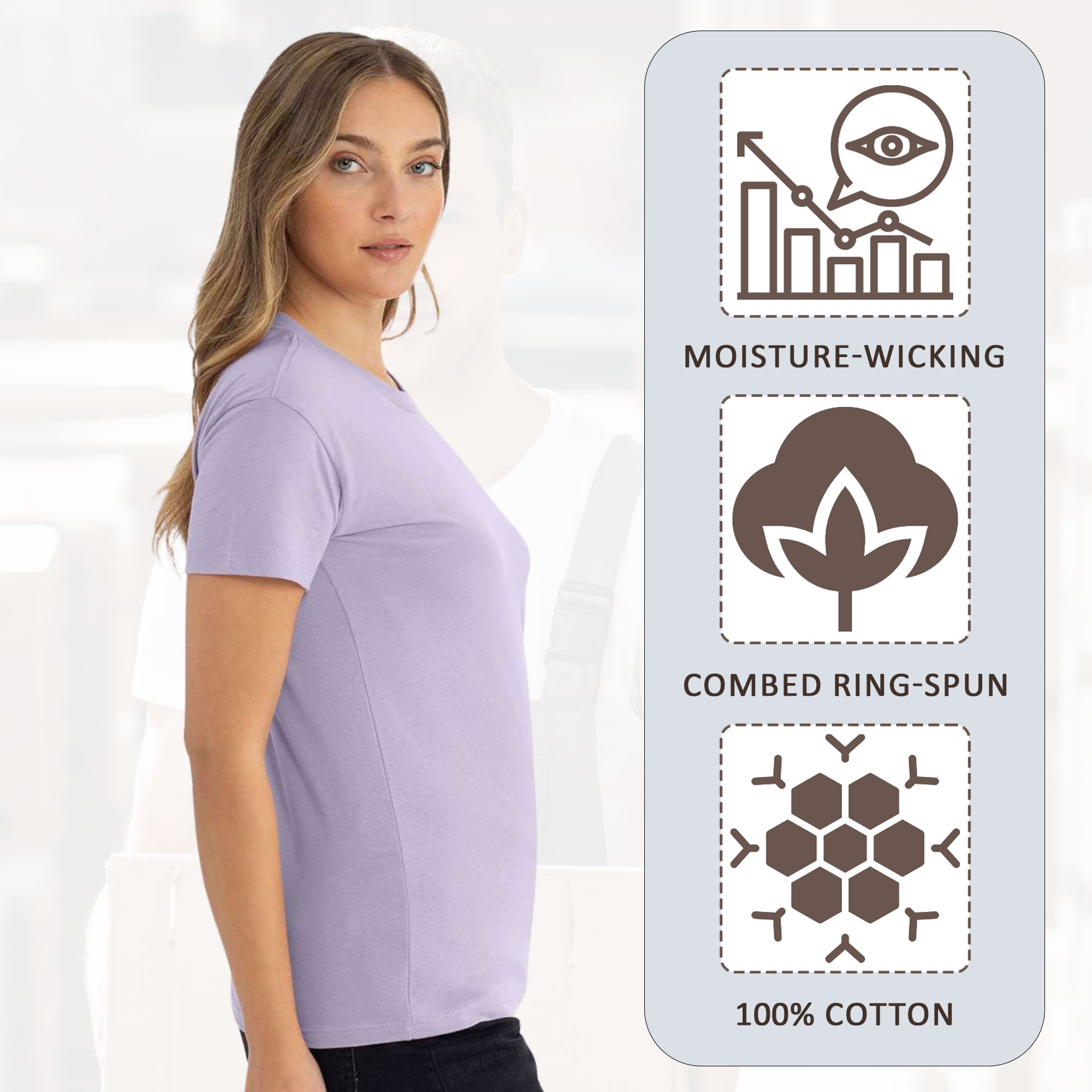 Next Level Women's Cotton Relaxed T-Shirt - Image 6