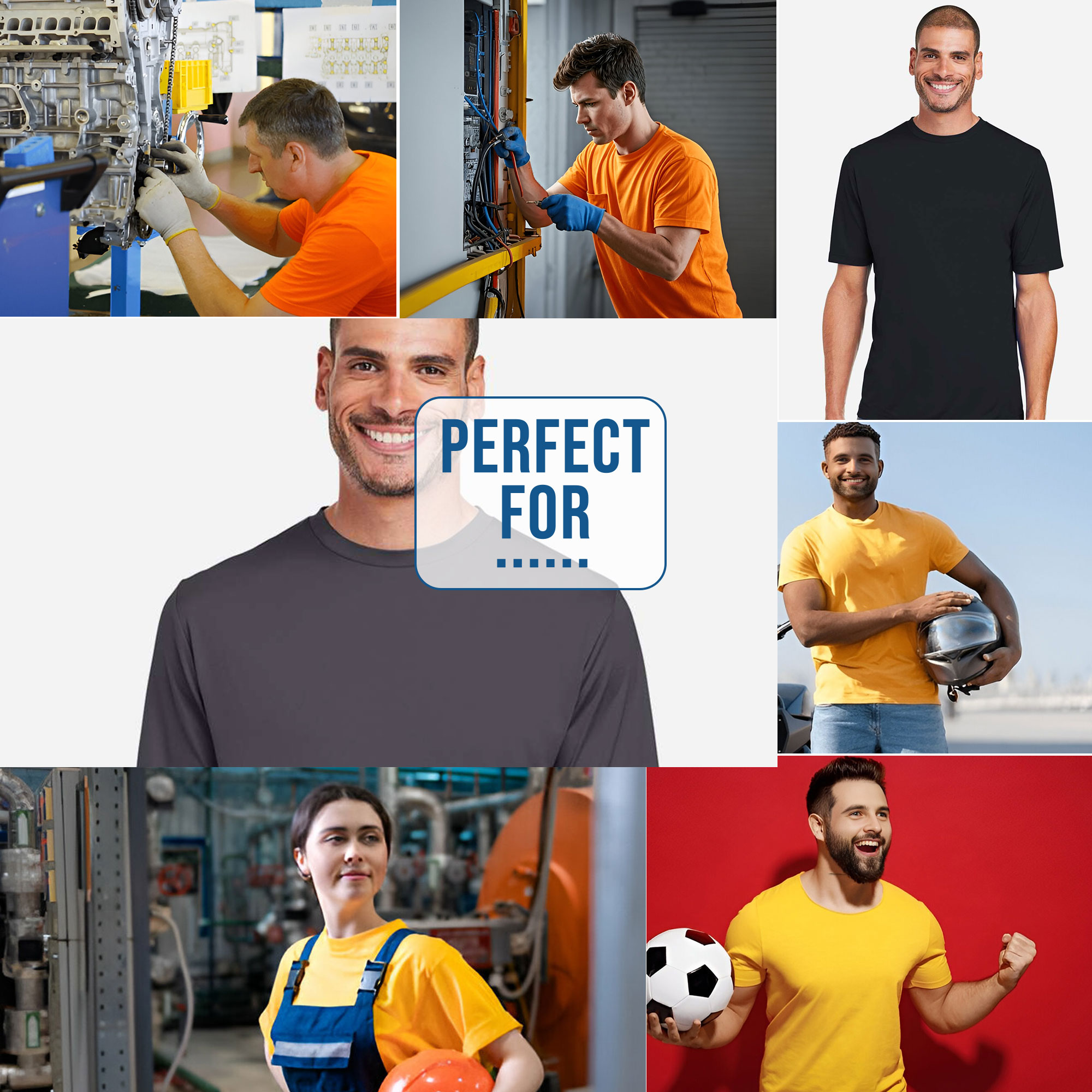 American Apparel Unisex CVC Tee - Image 6