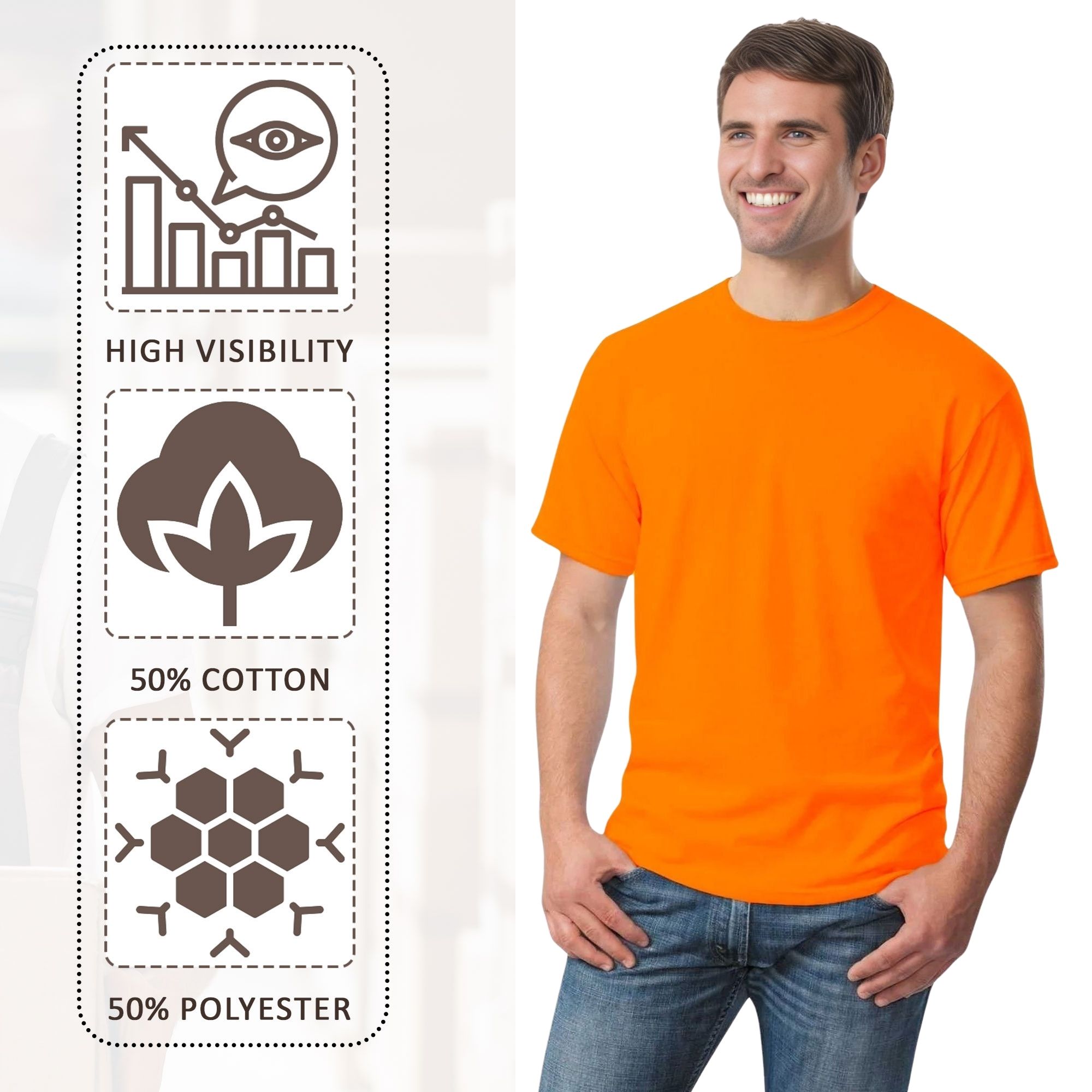 Gildan Unisex Ultra Cotton T-Shirt - 2000 - Image 6