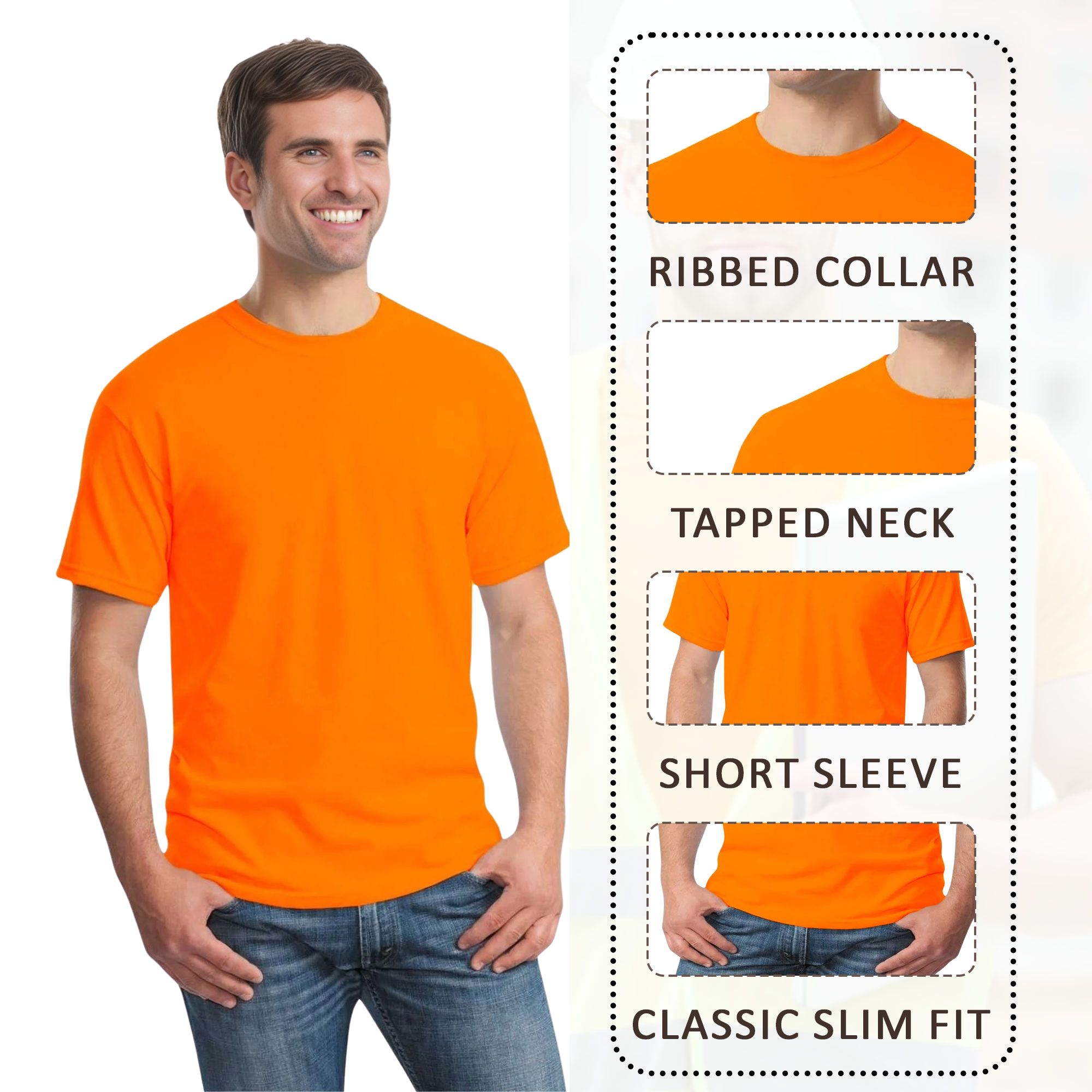 Gildan Unisex Ultra Cotton T-Shirt - 2000 - Image 7