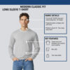 Gildan Unisex Softstyle CVC Long Sleeve T-Shirt - 64440CVC - Image 6