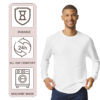 Gildan Unisex Softstyle CVC Long Sleeve T-Shirt - 64440CVC - Image 5