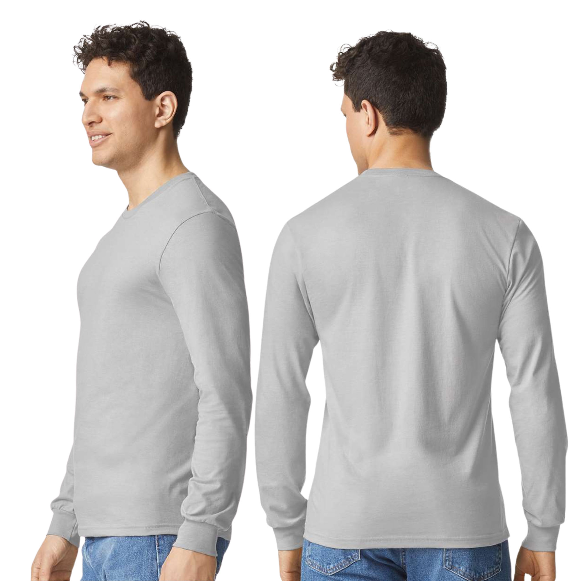 Gildan Unisex Softstyle CVC Long Sleeve T-Shirt - 64440CVC - Image 2