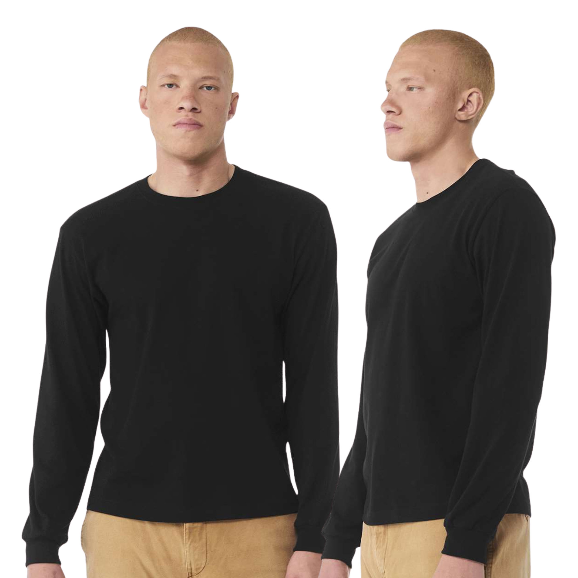 BELLA + CANVAS 6 oz. Heavyweight Long Sleeve Tee - Image 7